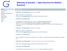 Tablet Screenshot of genafor.org